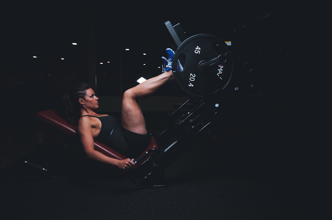 Weightlifting in gym