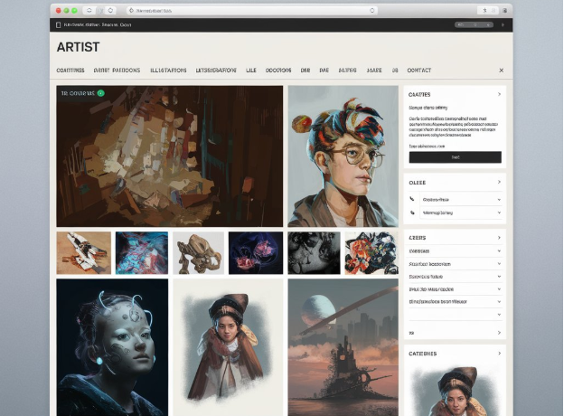 15 Inspiring Artist Online Portfolio Examples: Create Your Masterpiece