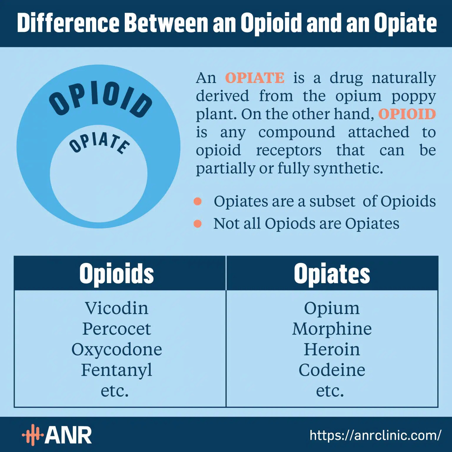 Opioids vs. Opiates: Key Differences