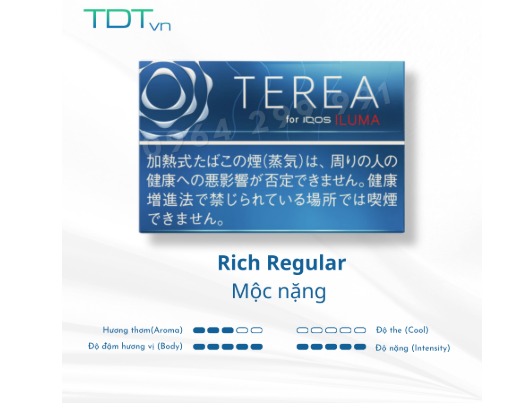 Terea Rich Regular Nhật – Trải nghiệm hương vị đậm đà, trọn vẹn