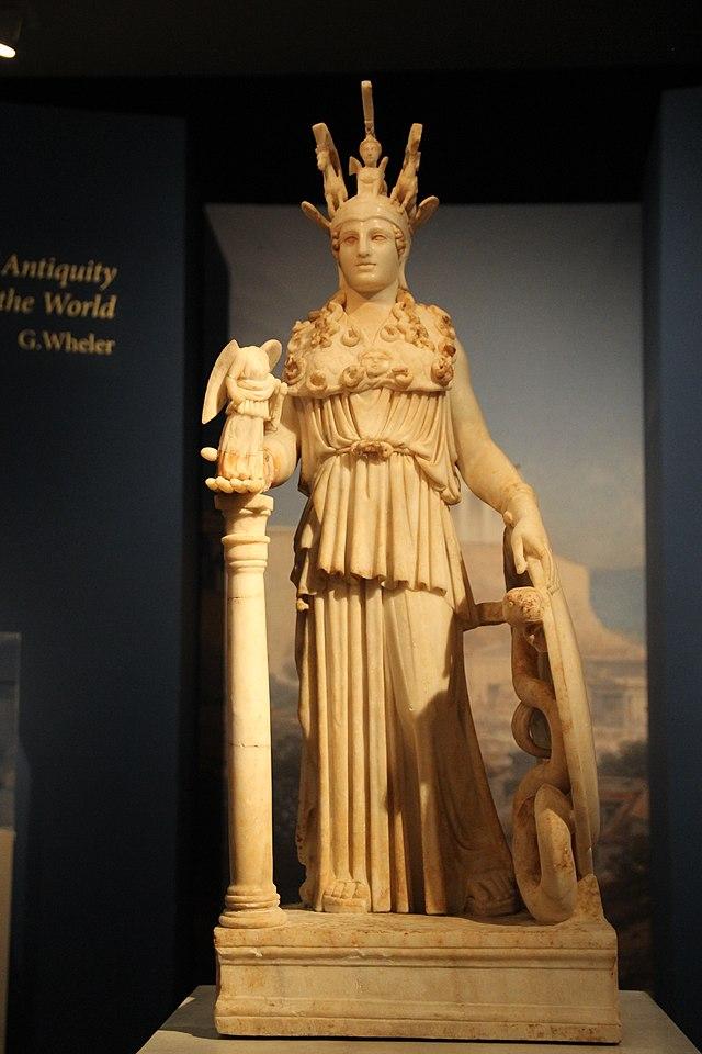 Raffigurazioni della Atena dea nell'arte e nella letteratura