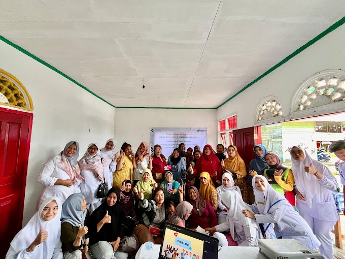 Kearifan Lokal Kendalikan PTM dan Mitigasi Bencana di Koto Tangah Kolaborasi Dosen dan Mahasiswa Poltekkes Kemenkes Padang