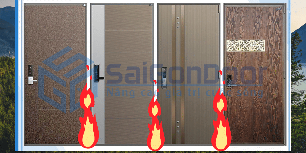 Saigondoor - Địa chỉ mua cửa gỗ vân thép chất lượng, uy tín