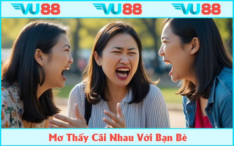 Nên sàng lọc các mối quan hệ khi thấy tranh chấp với bạn bè trong mộng