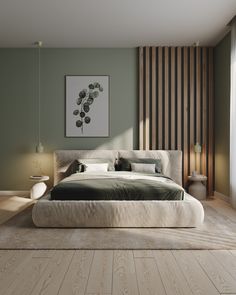 Beige and Mint green for bedroom