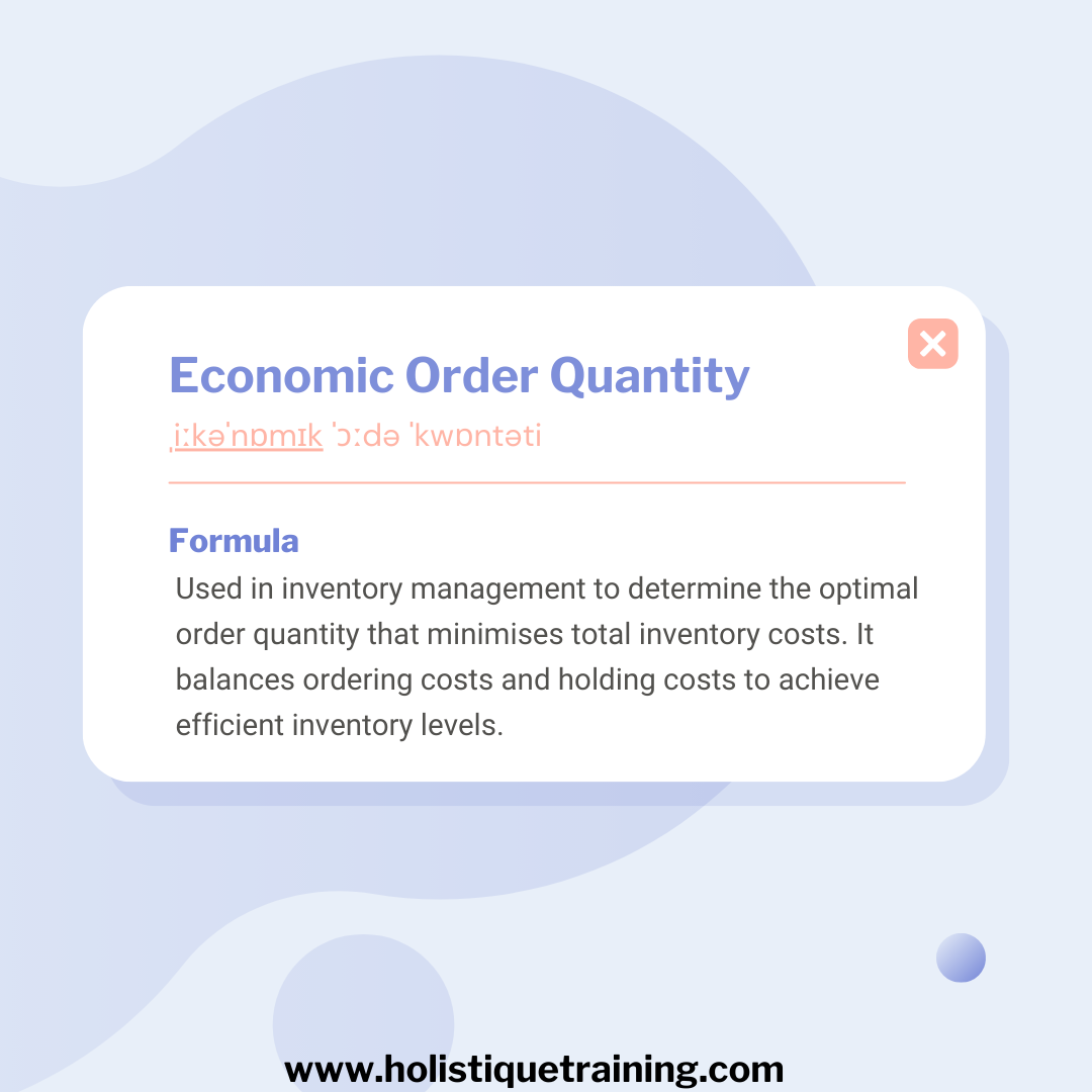 Economic Order Quality