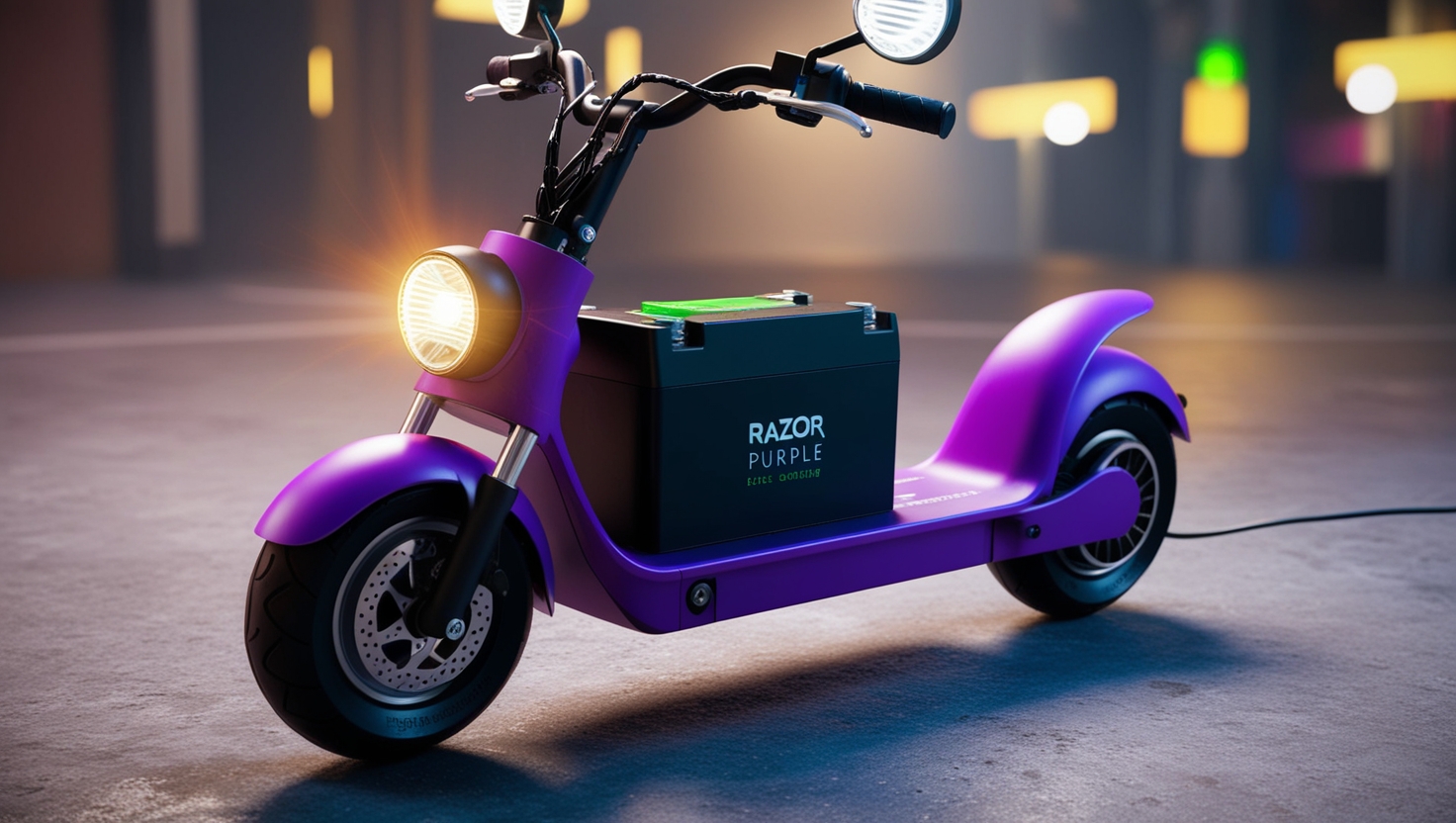 ﻿Razor Purple Electric Scooter Battery Not Charging