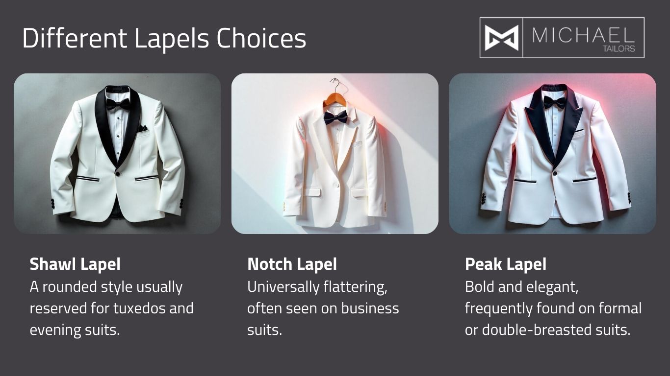 Different Lapels Choices