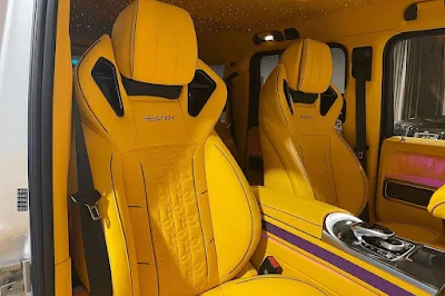 Modified 2024 G63 car seats