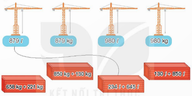 BÀI 59 PHÉP CỘNG (không nhớ) TRONG PHẠM VI 1000I.HOẠT ĐỘNGCâu 1: Tính. Đáp án chuẩn:Câu 2: Đặt tính rồi tính.Đáp án chuẩn:Câu 3: Mèo và hà mã vớt được những hòm đựng ngọc trai. Số viên ngọc trai được ghi trên mỗi hòm.Đáp án chuẩn:a) Thuyền của mèo vớt được tất cả 478 viên ngọc trai.b) Thuyền của hà mã vớt được tất cả 457 viên ngọc trai.II.LUYỆN TẬP 