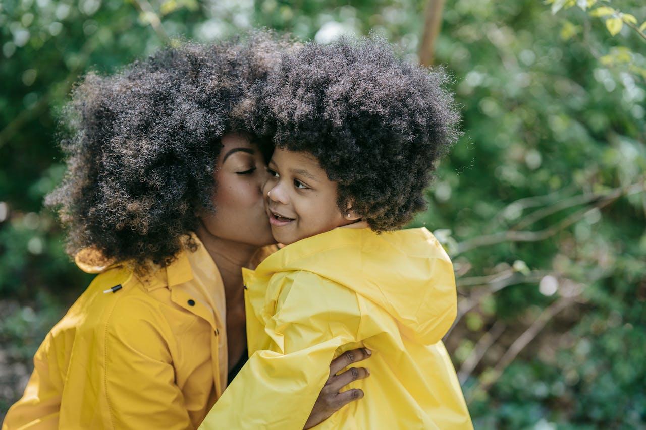  Foto de mulher com filho