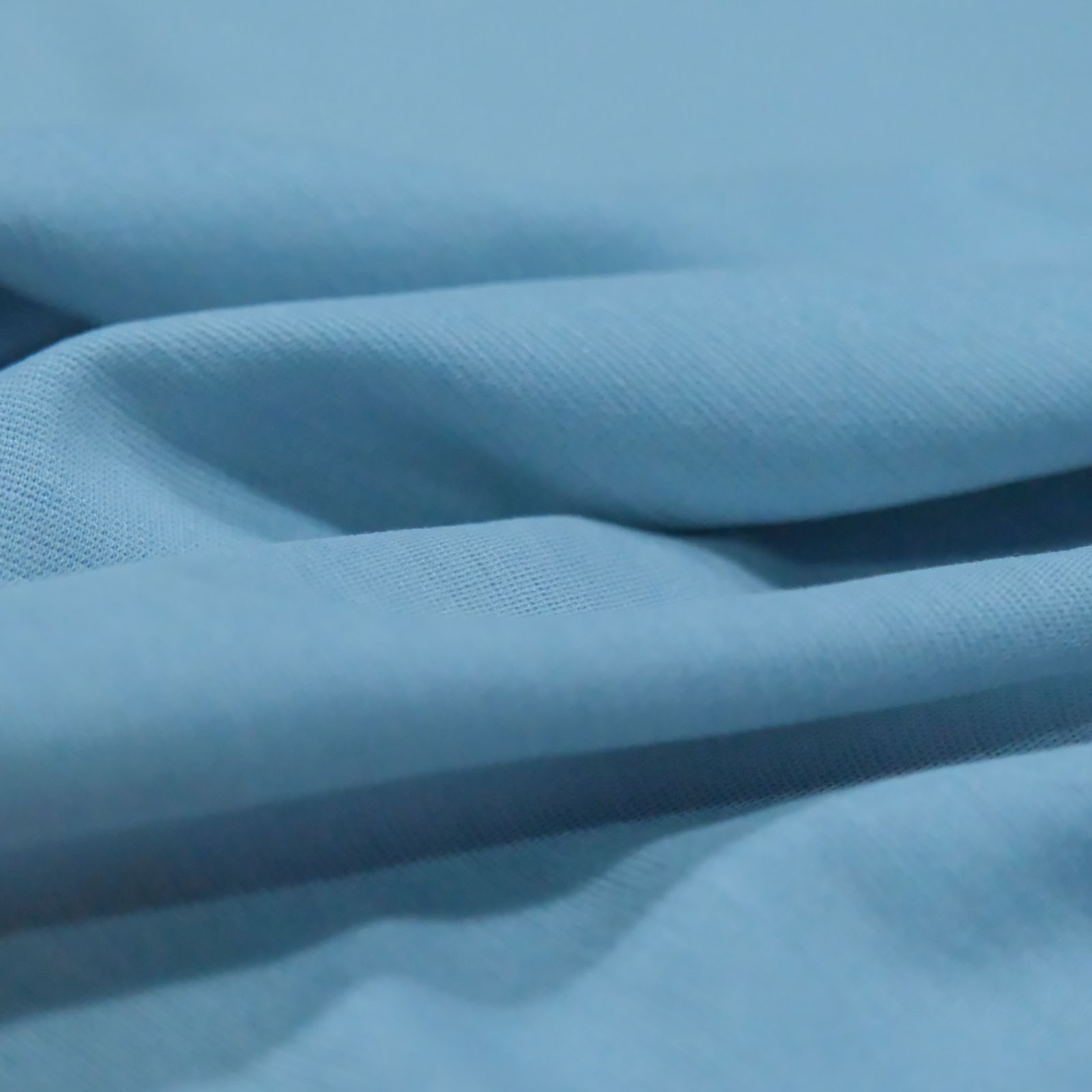 Light blue ramie fabric