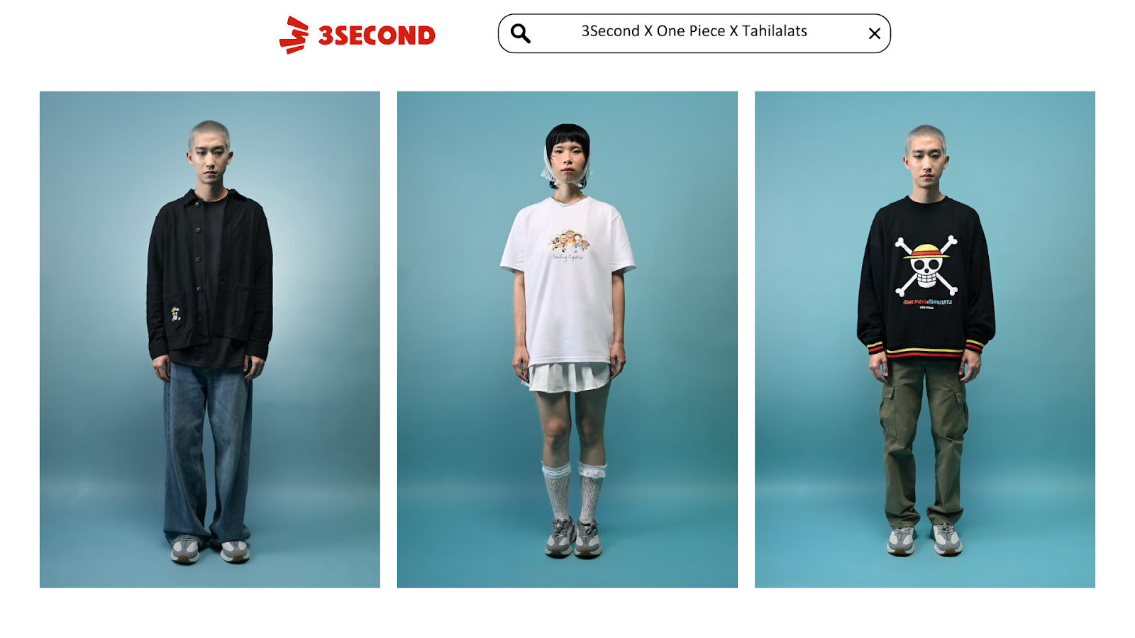 3Second X One Piece X Tahilalats