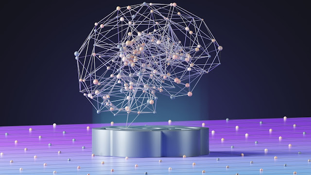 A brain illustrated with extensive connections, highlighting methods to tackle AI interoperability hurdles.