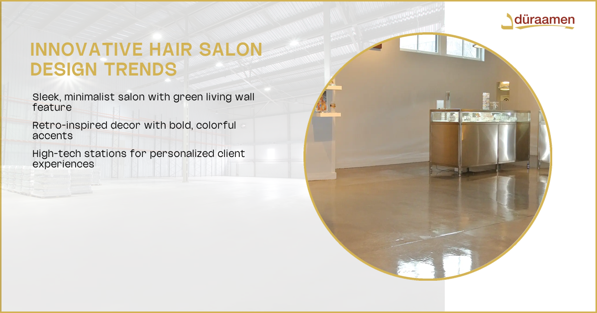 Designing Hair Salon Stations With Microtopping Finishes | 3