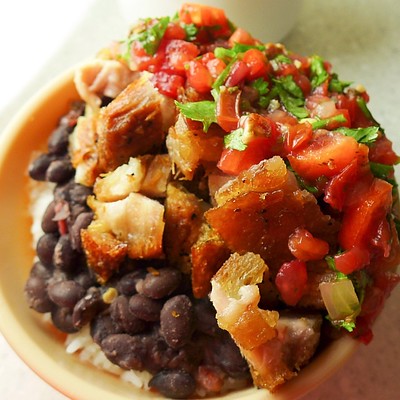 Pork and red beans