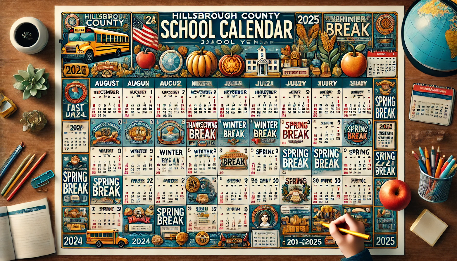 Hillsborough County School Calendar