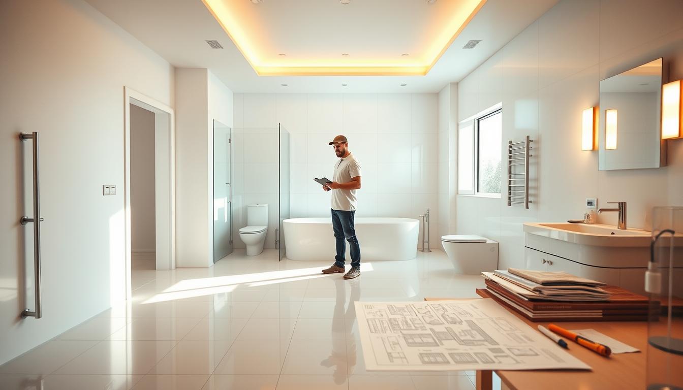 bathroom renovation time estimation