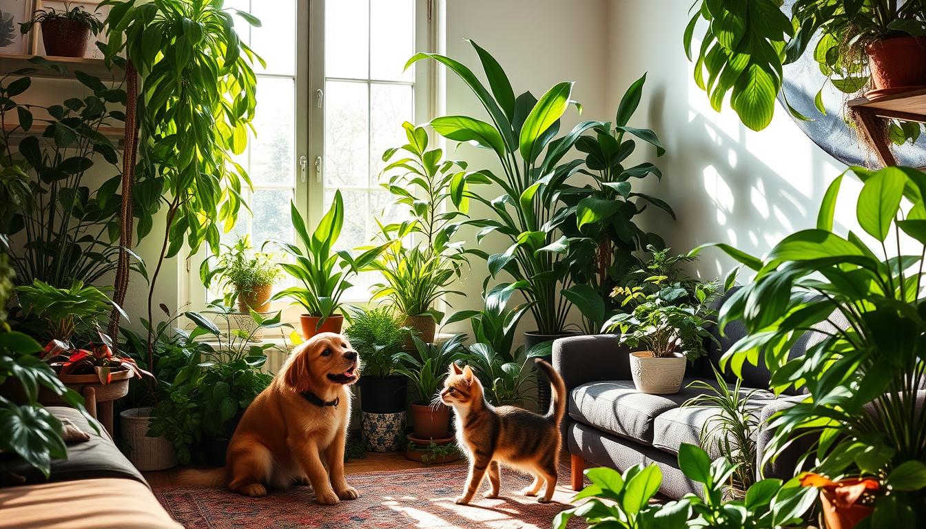 plantas e pets