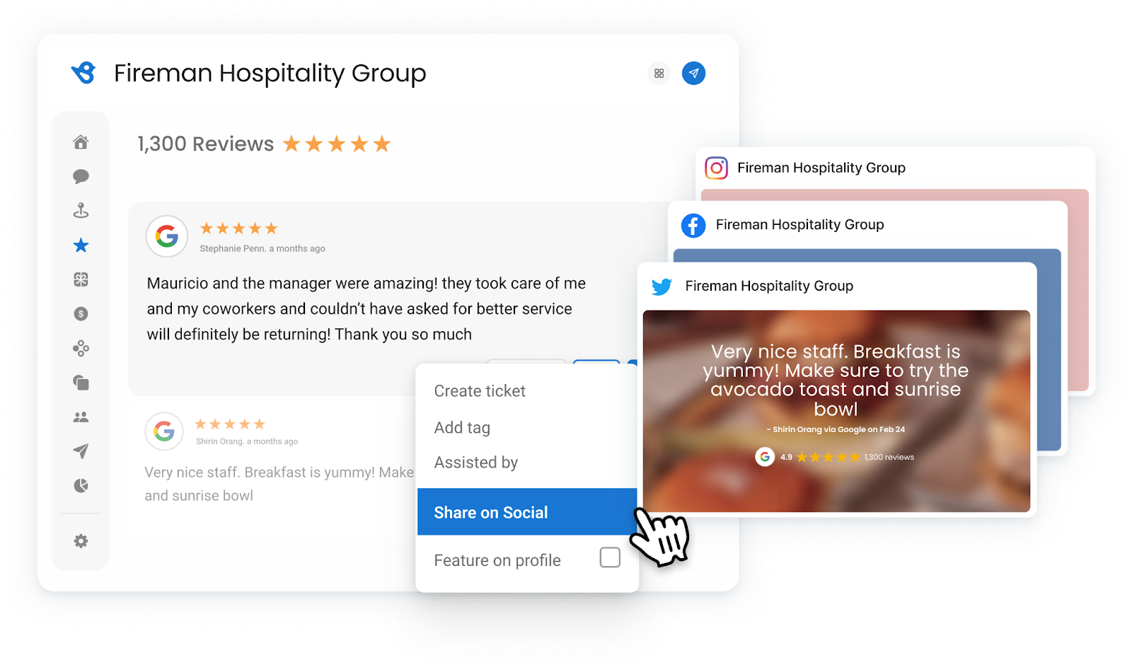 Fireman hospitality group