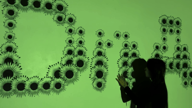 Image from the Typography in Motion: A Breathing Digital System article on Abduzeedo