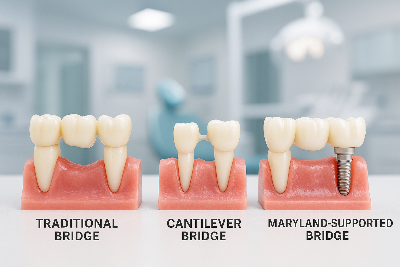 types of dental bridges
