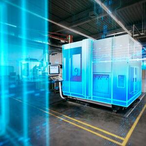 Through software innovations such as Create My Virtual Machine, Run My Virtual Machine, Run My Robot, Manage My Machines and others, the entire manufacturing floor can be simulated and managed by the Siemens Xcelerator portfolio.