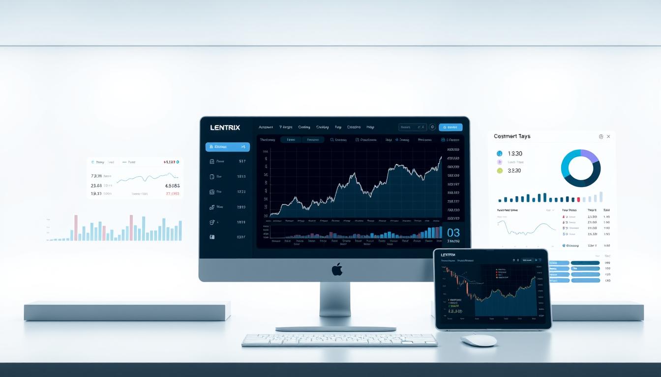 Lentrix Flow user interface