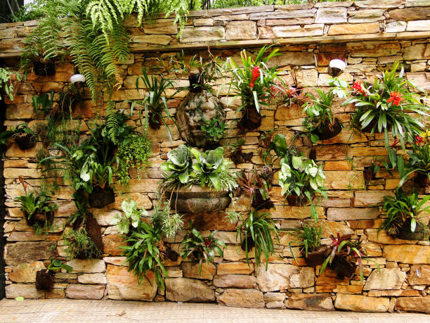 Creative stone wall ideas