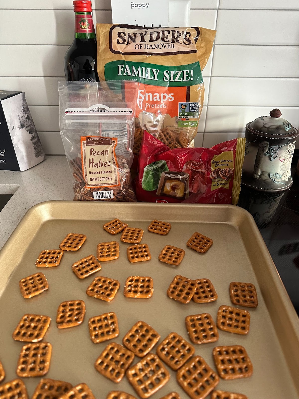 Rolo Pecan Pretzel Turtles Ingredients