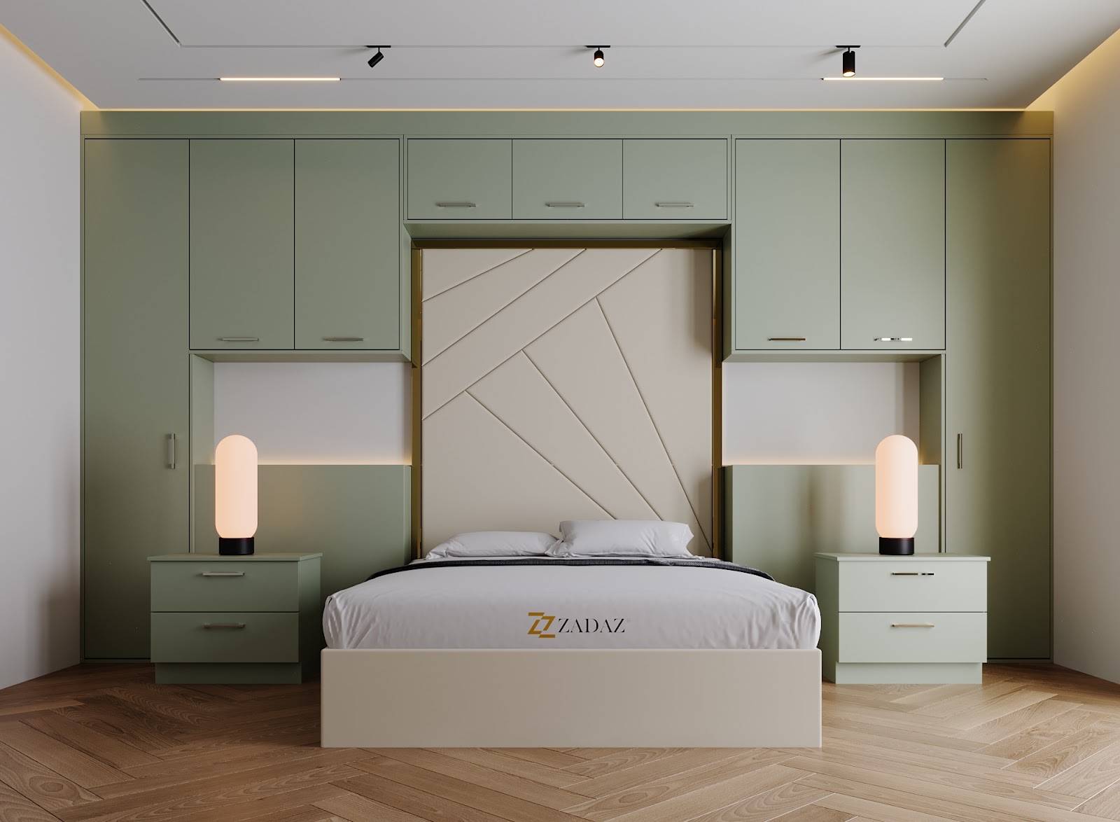 How to make a small bedroom look bigger