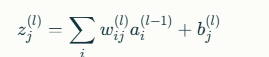 a mathematical operation for neuron functions