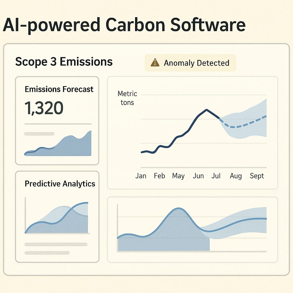 AI Powered Carbon Software UI Dashboard