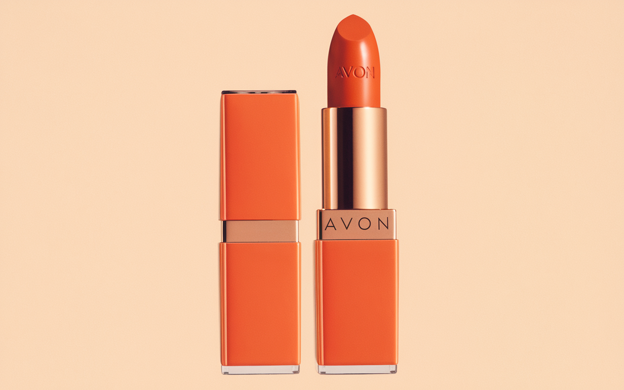 Orange Chiffon Avon Lipstick