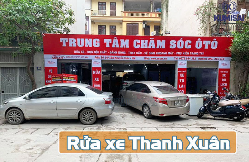 Danh sách các tiệm rửa xe Thanh Xuân, Hà Nội uy tín và chất lượng