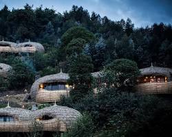 Luxury hotel located in a secluded natural settingの画像