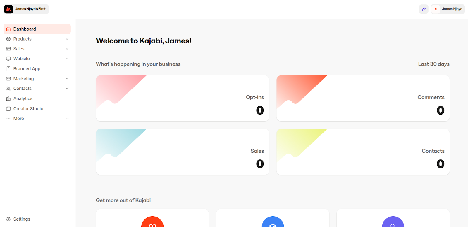 Kajabi UI