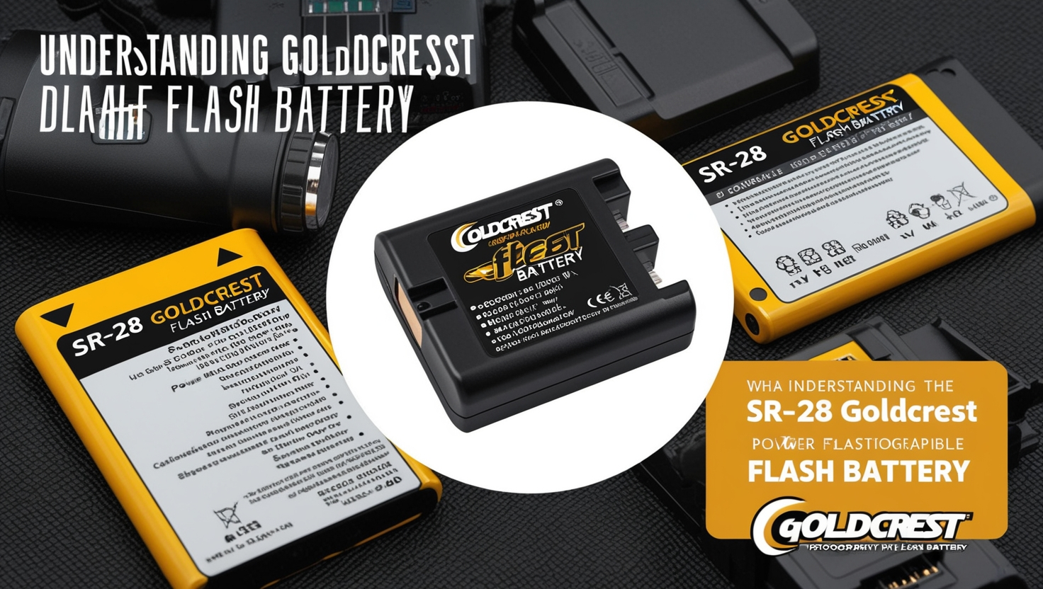 SR-28 Goldcrest Flash Battery