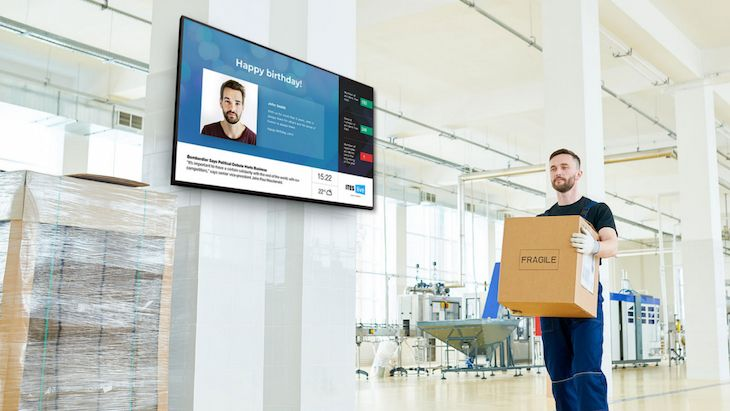 Digital signage will become an important part of the frontline employee experience in 2025.