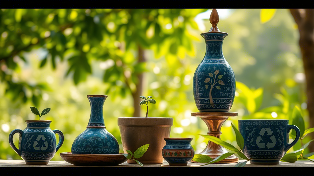 Multani Blue Pottery