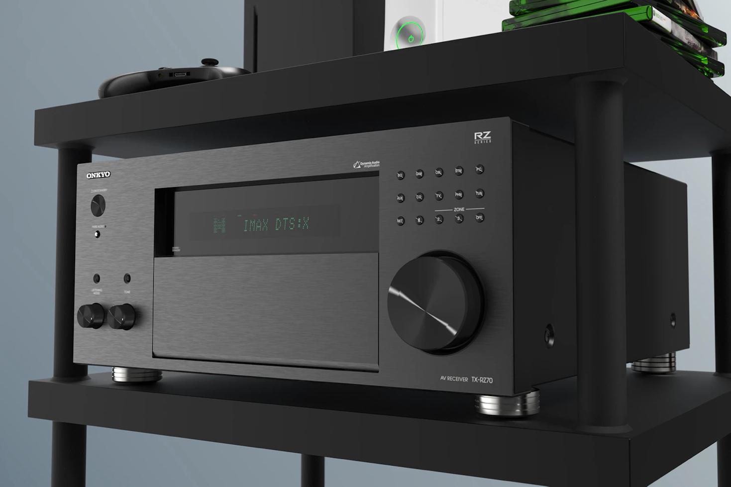 A black stereo system on a shelf

AI-generated content may be incorrect.