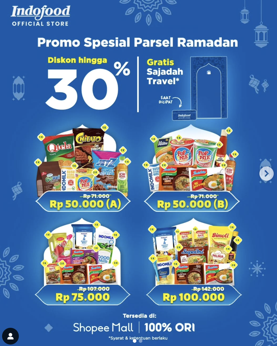 Hampers Lebaran Indofood 2025