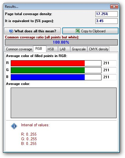 APFill Ink Coverage Meter