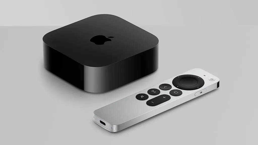 Apple 4K TV.