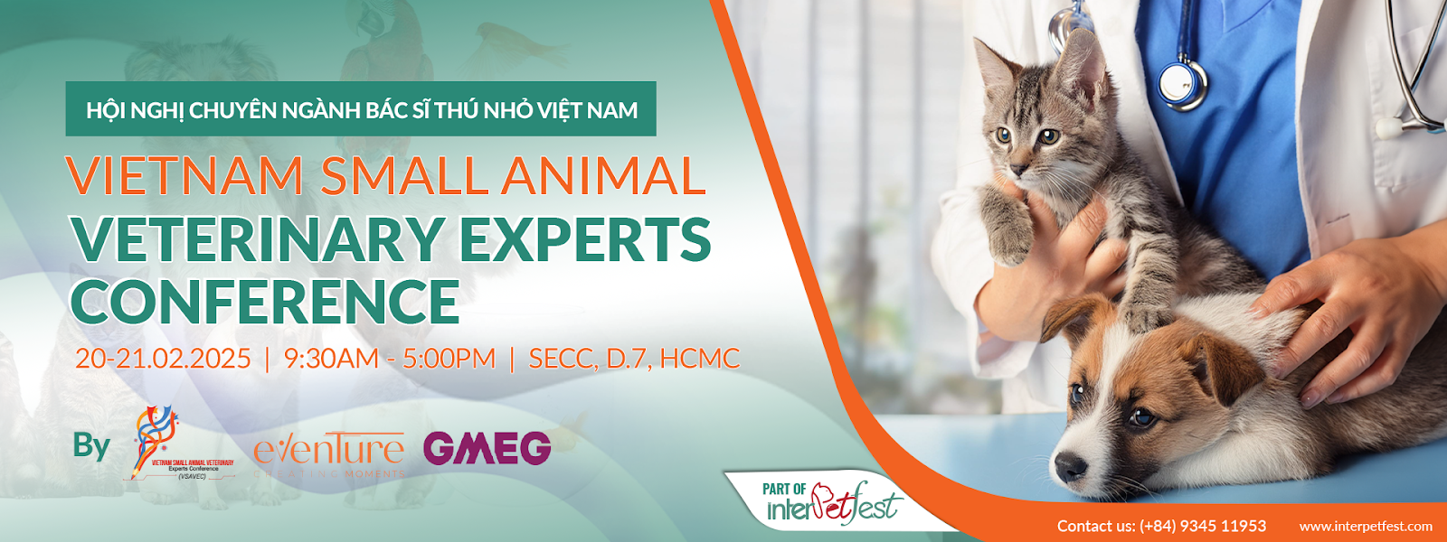 InterPetFest 2025: Tham quan Triển lãm & Lễ hội Quốc tế Thú cưng hoành tráng cho Sen & Boss