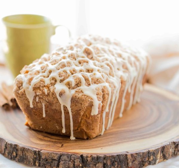 eggnog quick bread