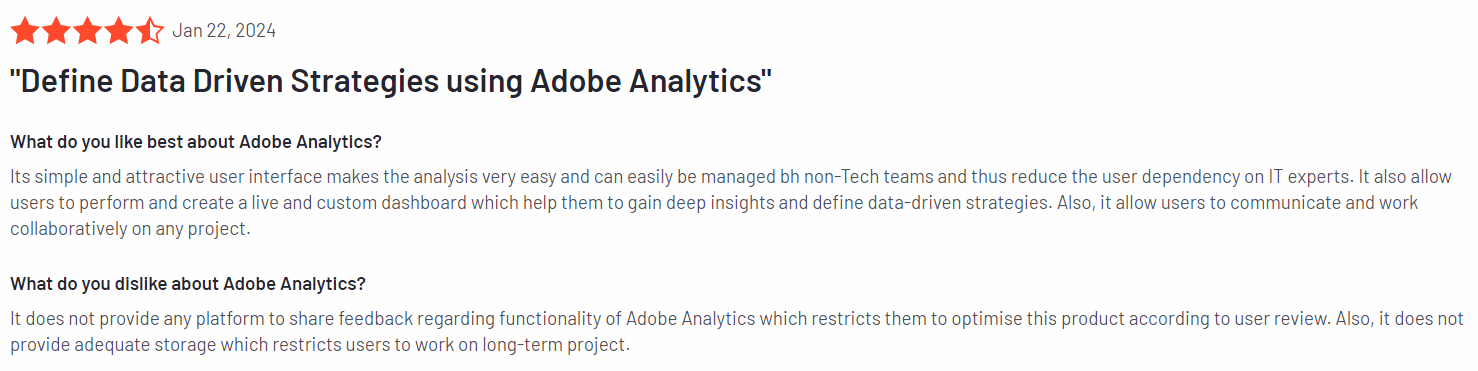 Adobe Analytics review