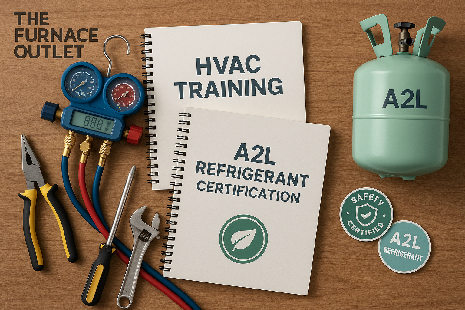 Calendar with renewal dates and checklist for HVAC technician continuing education requirements.