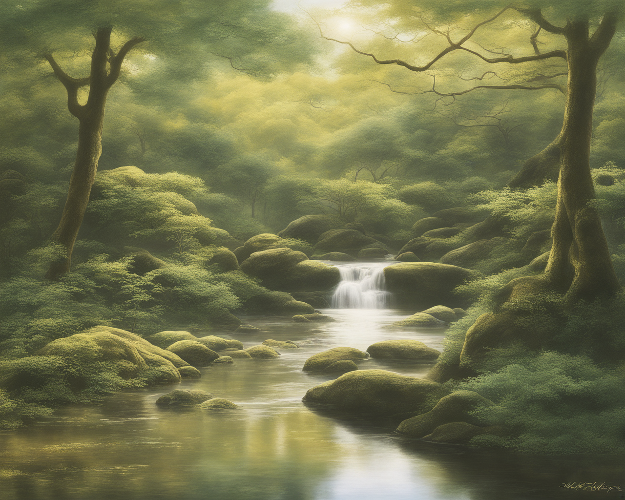 A river flowing through a forest

AI-generated content may be incorrect.