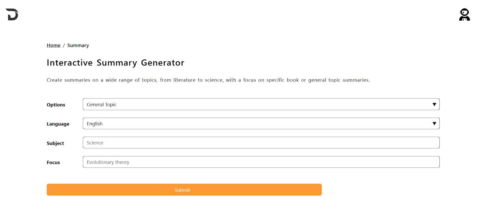 Doctrina AI summary generator